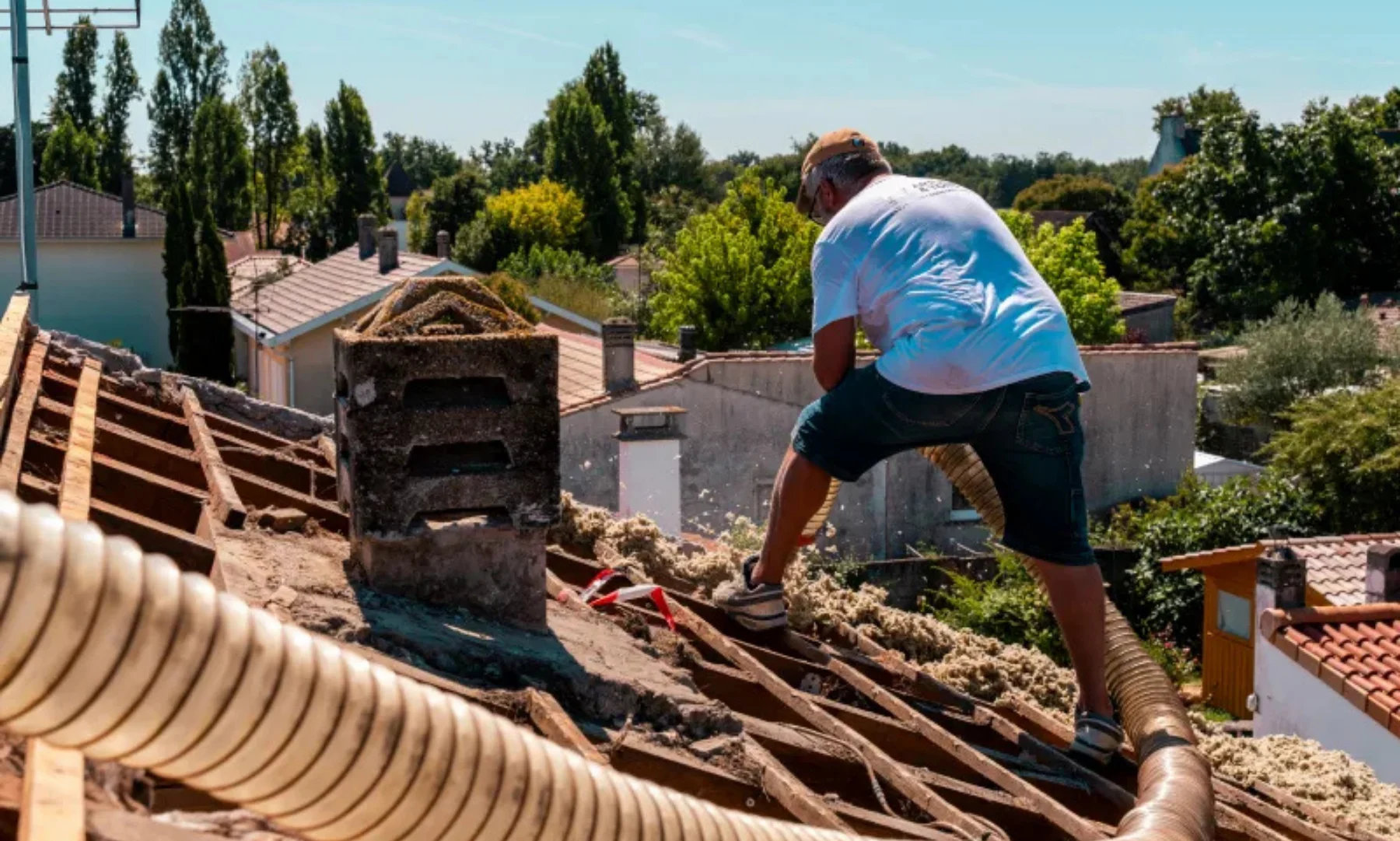 Nettoyage de Toiture